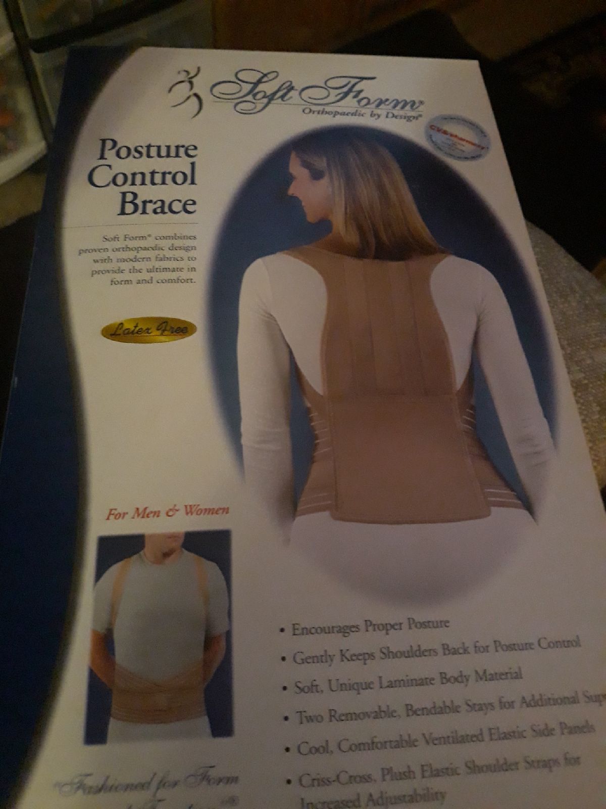 Soft Form POSTURE CONTROL Brace Large