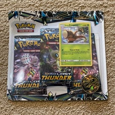 Pokemon Lost Thunder 3 Pack Blister