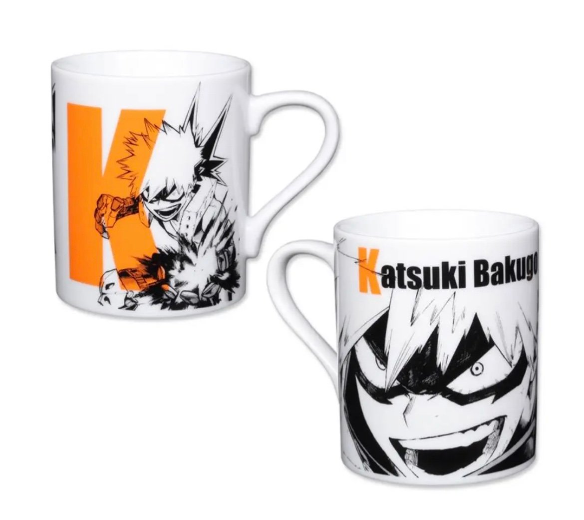 My Hero Academia Katsuki Bakugo Alphabet Mug Cup “K”