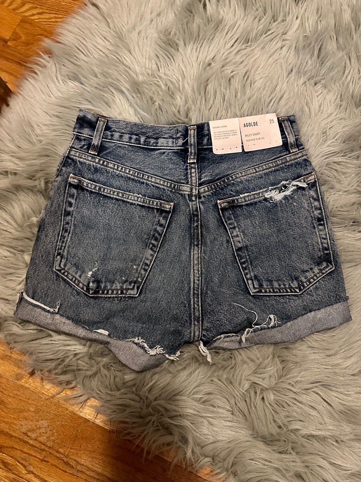 high waisted jeans shorts