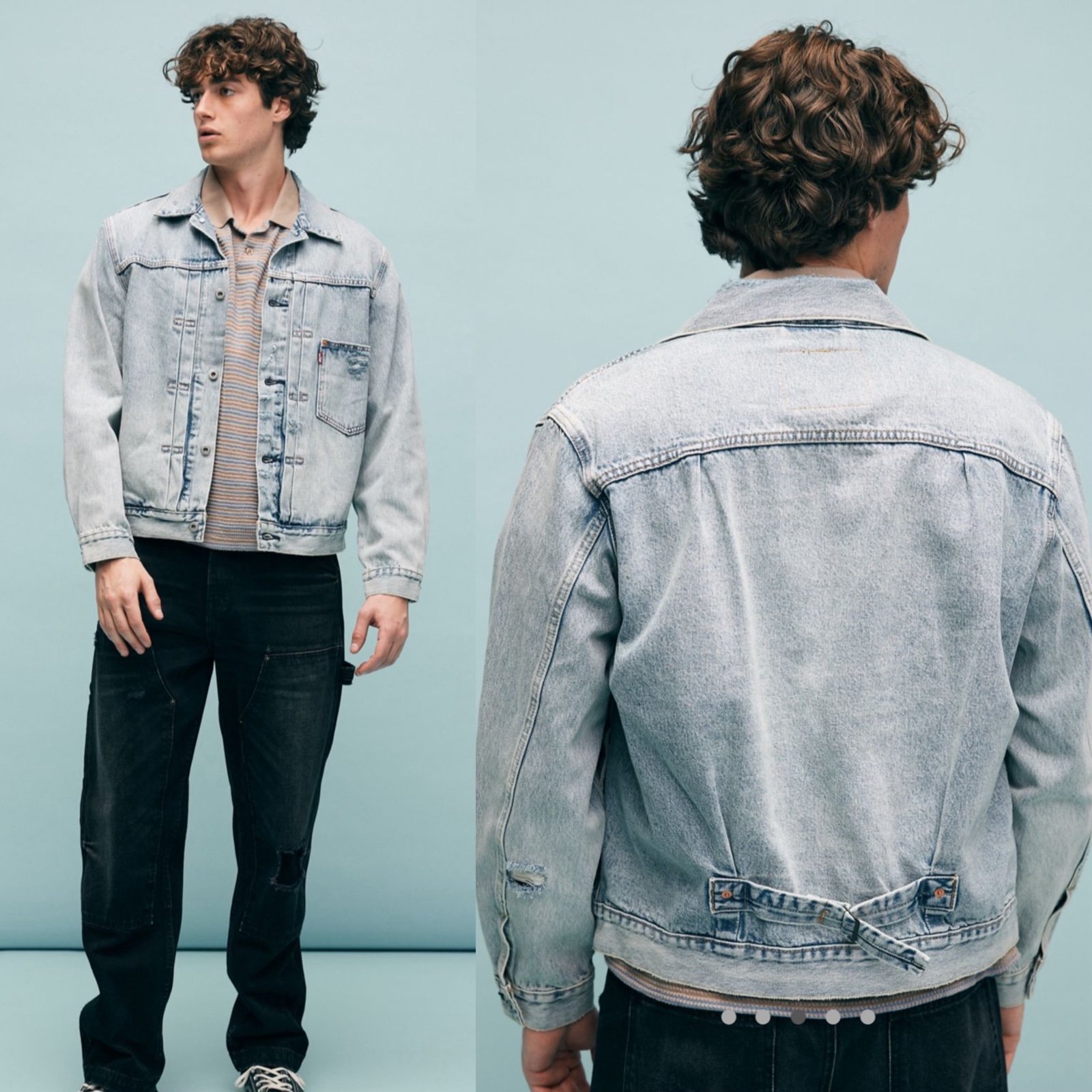 Levi’s premium Type I denim trucker Jacket