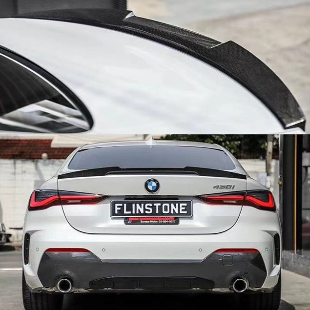 BRAND NEW 2021-2023 BMW G22 4 SERIES 430i G82 M4 Real Carbon Fiber Trunk Spoiler