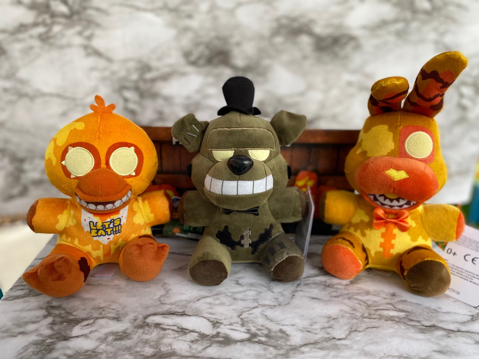FNAF “Curse of Dread Bear high quality plushie Complete set