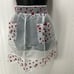 VINTAGE 50’s Sheer Half Apron With Strawberries
