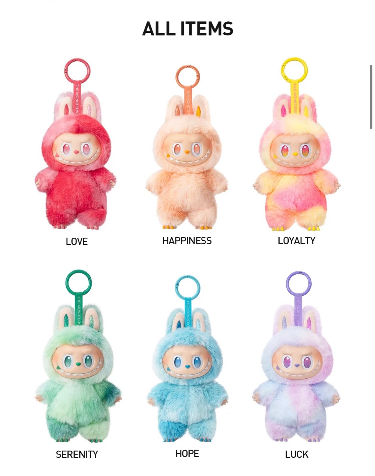 Authentic) (US) LABUBU - THE MONSTERS - Big Into Energy