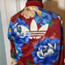EUC Adidas Flower bomber Jacket Track