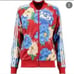 EUC Adidas Flower bomber Jacket Track