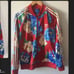 EUC Adidas Flower bomber Jacket Track