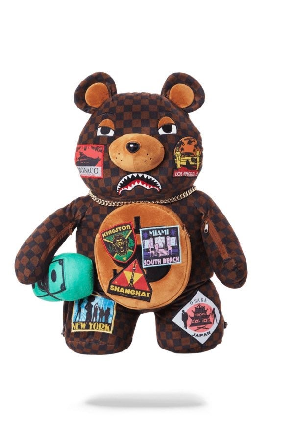 Sprayground Backpack Offended Money Bear