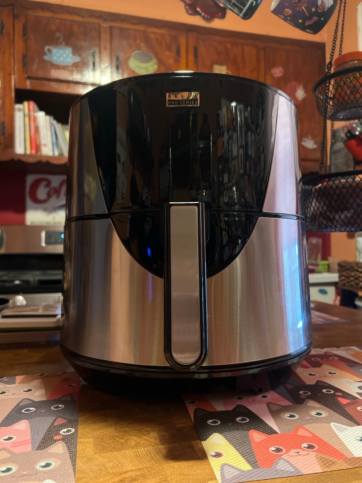 bella PRO - SmartCrisp 8-qt. Touchscreen Air Fryer - Stainless Steel