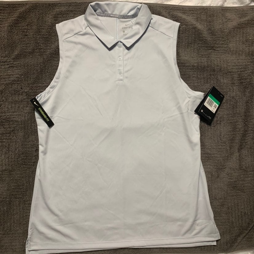 NIKE sleeveless GOLF polo shirt size XL