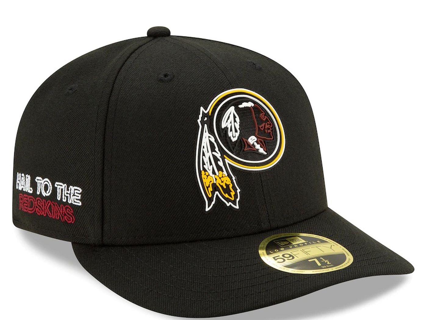 RARE Washington Redskins Commanders NFL Football New Era Fitted Hat Size 7 (NWT)