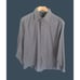 DKNY -MENS GREY STRIPPED BUTTON FRONT CLOSURE LONG SLEEVE 100%COTT SIZE X-LARGE