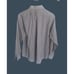 DKNY -MENS GREY STRIPPED BUTTON FRONT CLOSURE LONG SLEEVE 100%COTT SIZE X-LARGE