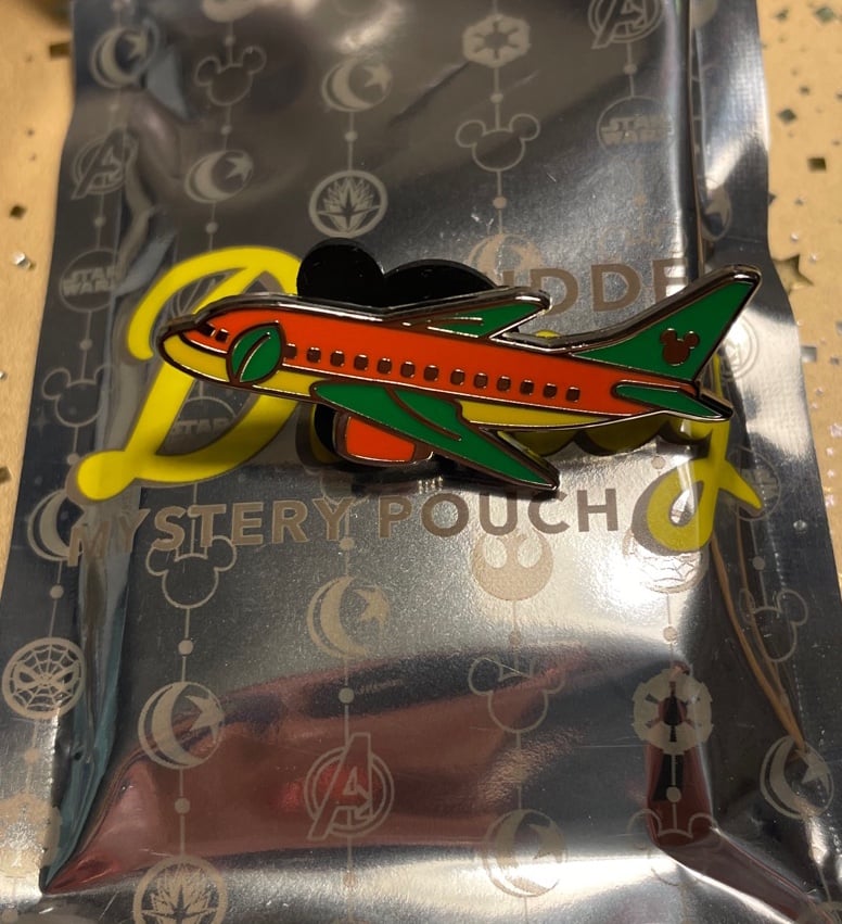 2023 Disney Parks Character Planes Little Orange Bird Hidden Mickey Pin