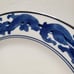 Bombay Dinner Plates, Set of 3, Blue & White Chinoiserie, Asian Garden, Platinum
