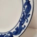 Bombay Dinner Plates, Set of 3, Blue & White Chinoiserie, Asian Garden, Platinum