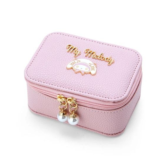 My Melody Moonlit Night Melokuro Pink Lolita Maid Angel Jewelry Case Sanrio
