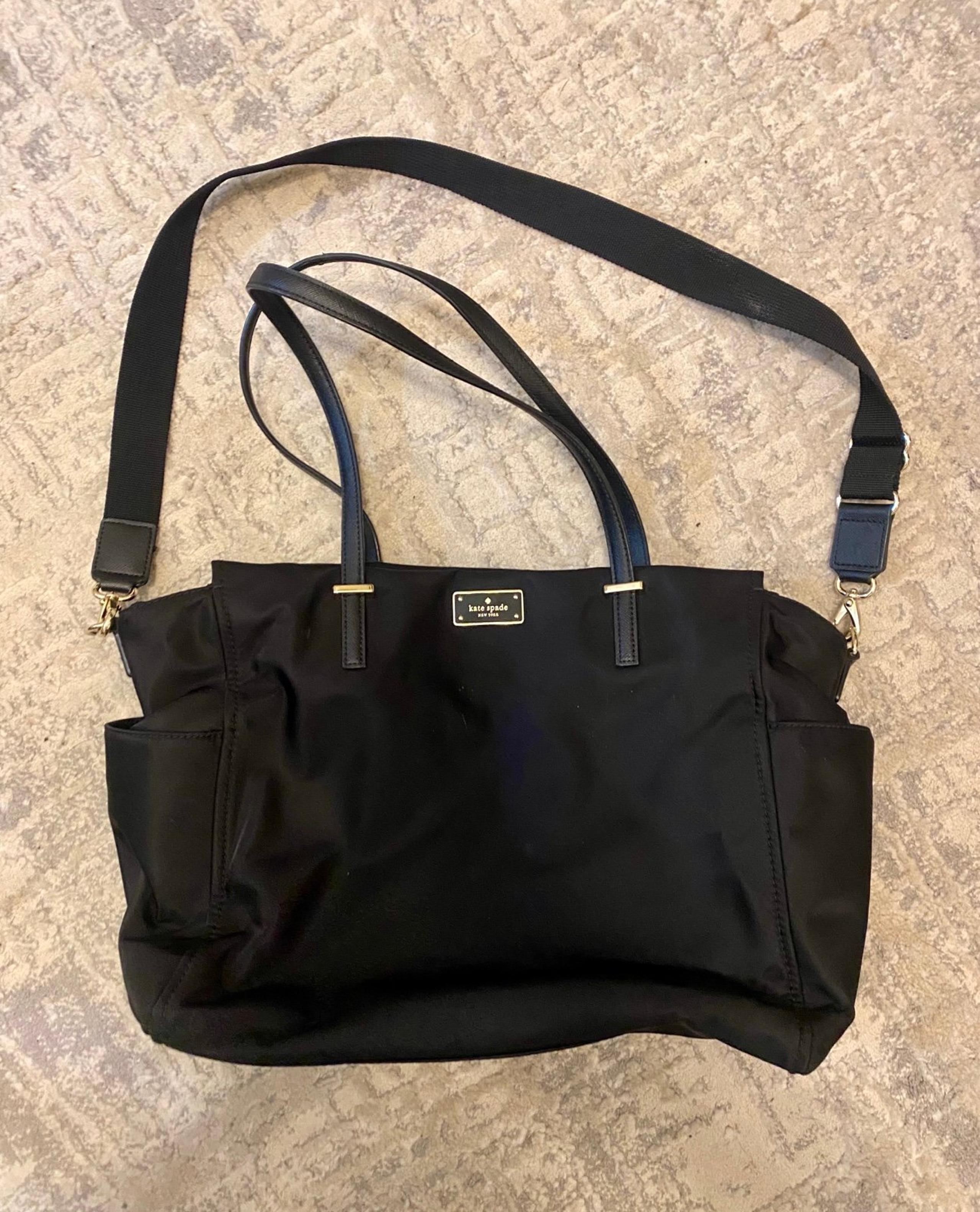 Kate Spade Kaylie Wilson Road Baby Bag Black Diaper Bag