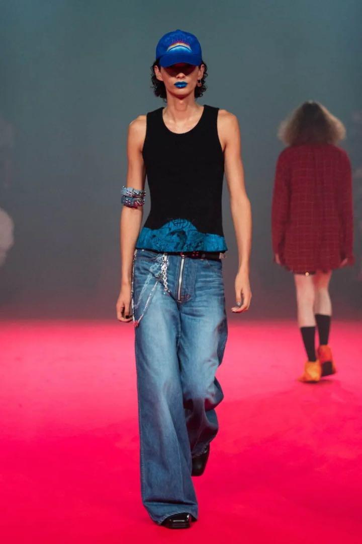 masu 22AW BAGGY FIT JEANS Baggy Fit Jeans