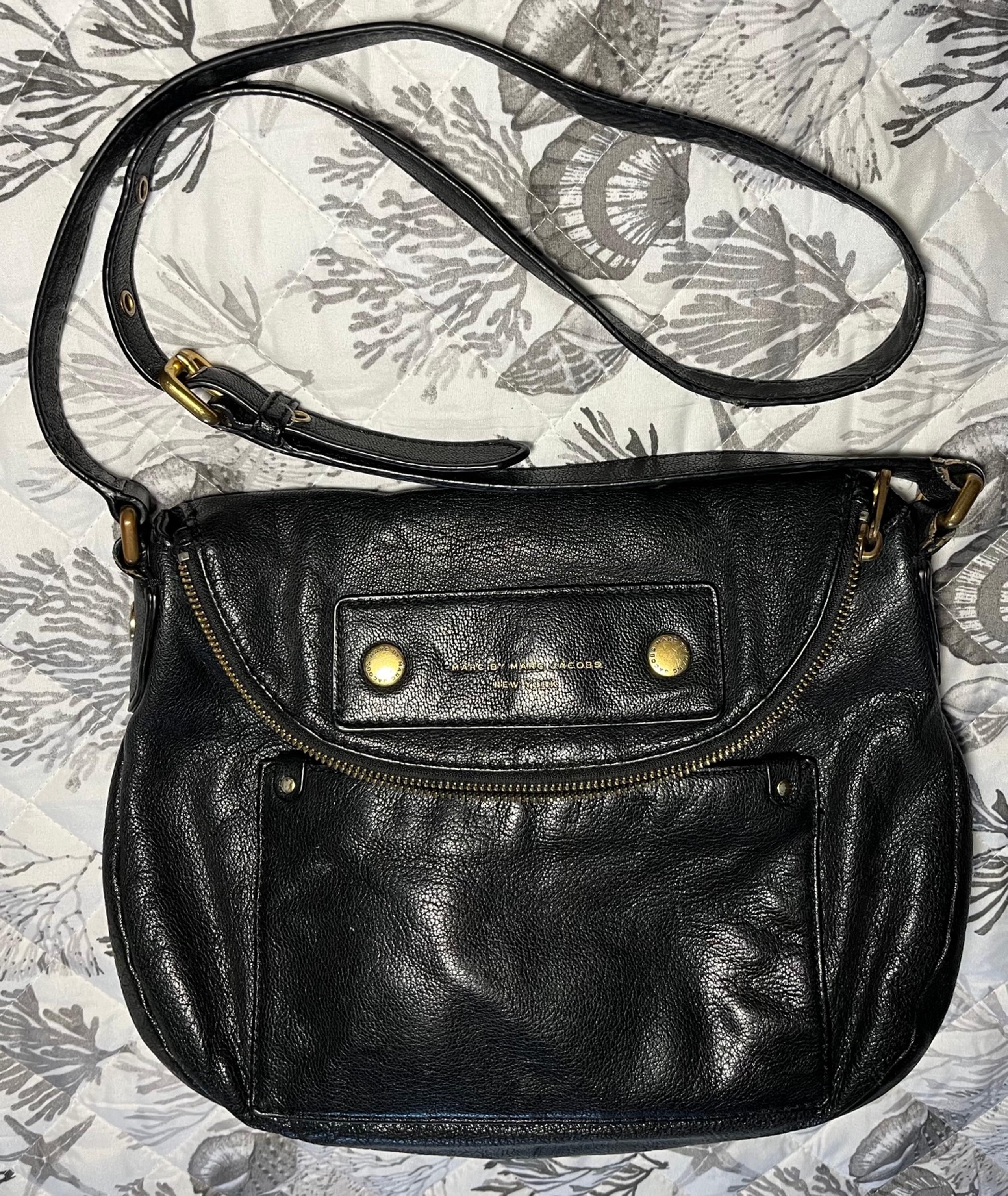 Marc by Marc Jacobs Leather Buckle Crossbody Bag