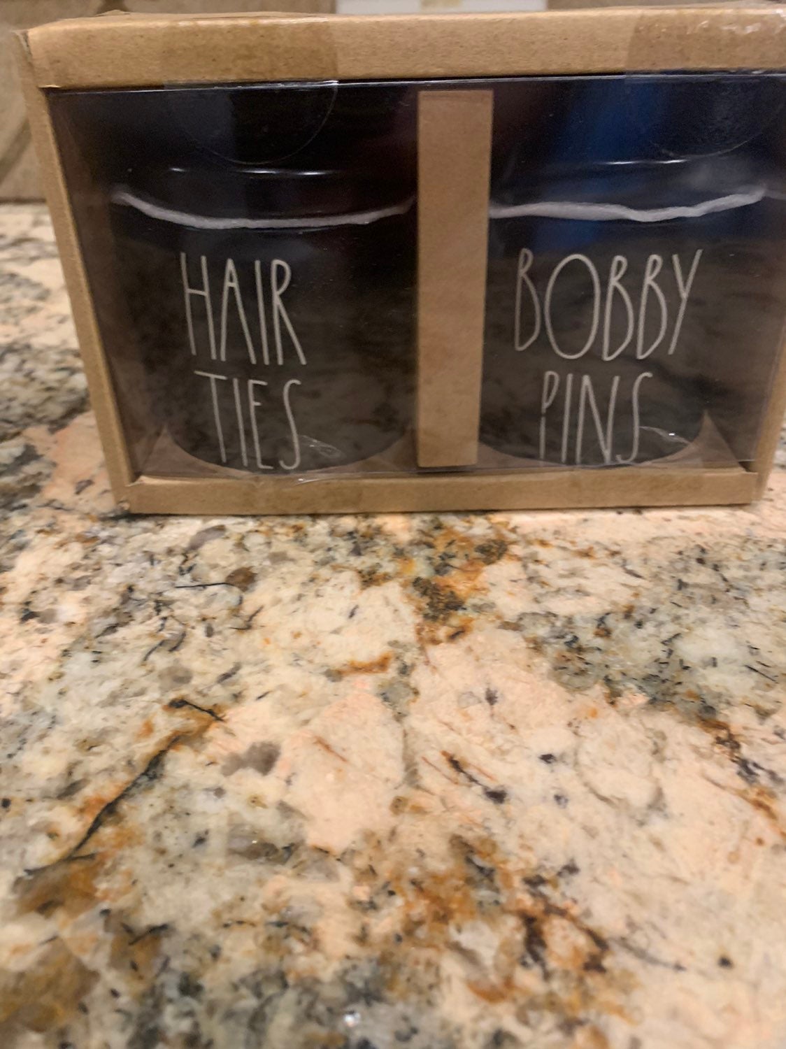 Rae Dunn hair ties and bobby pins
