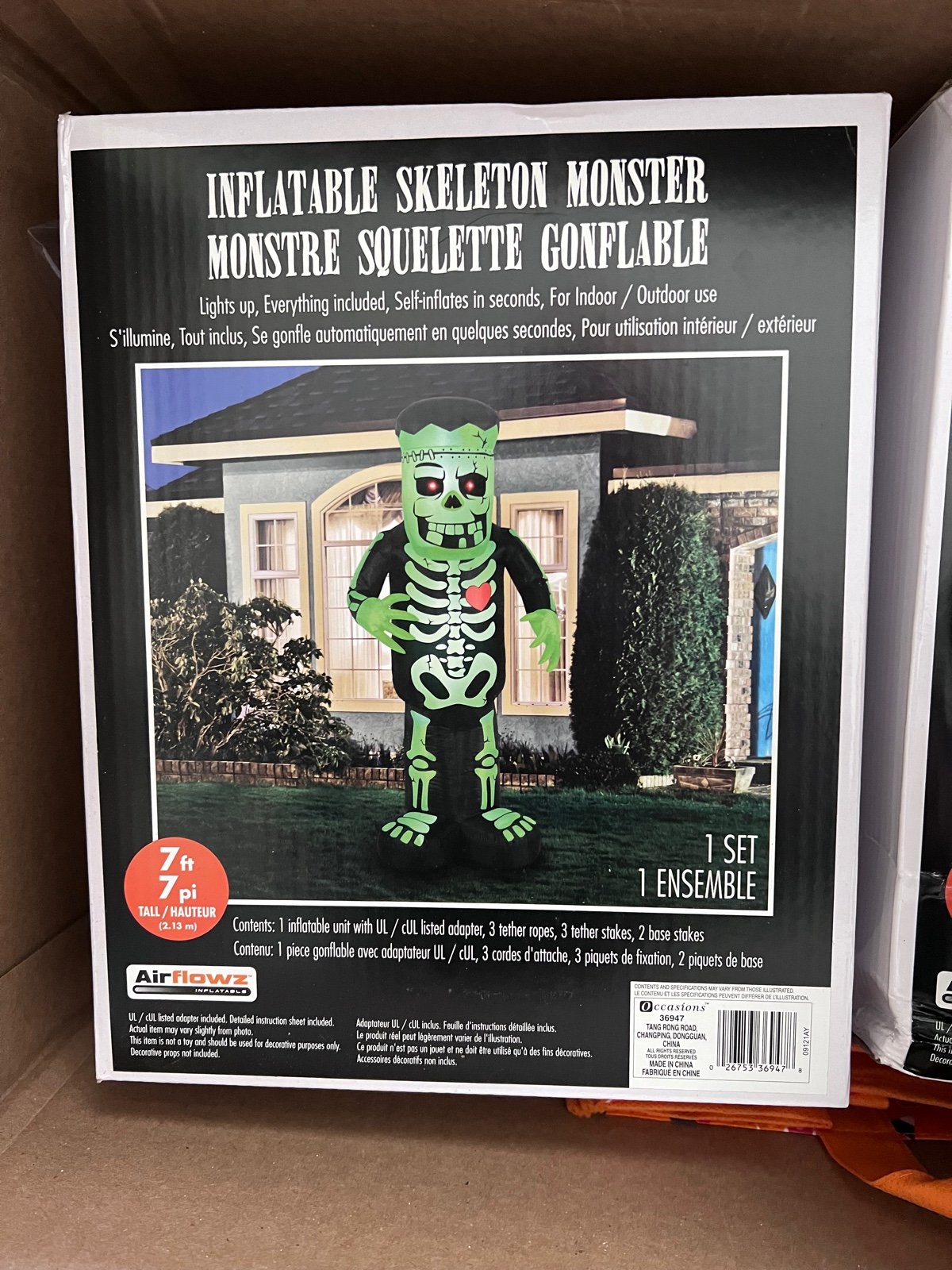 (1) Halloween Inflatables NEW