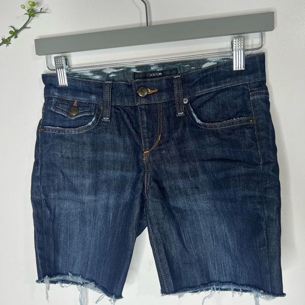 Joe’s Jeans Rocker Cutoff Denim Shorts Sz 24