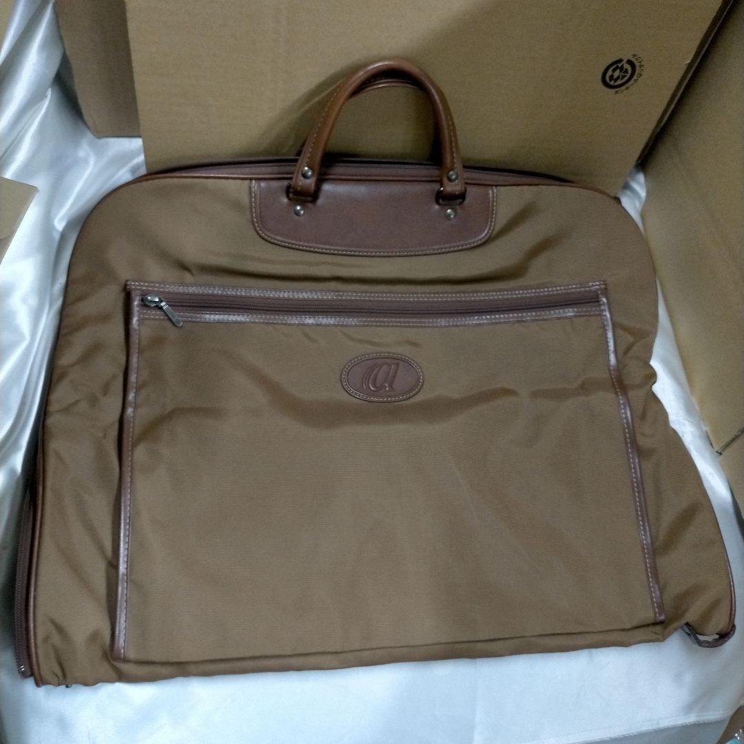 ACEVALISE Nylon Suit Bag, Khaki, Garment Bag【ME86】
