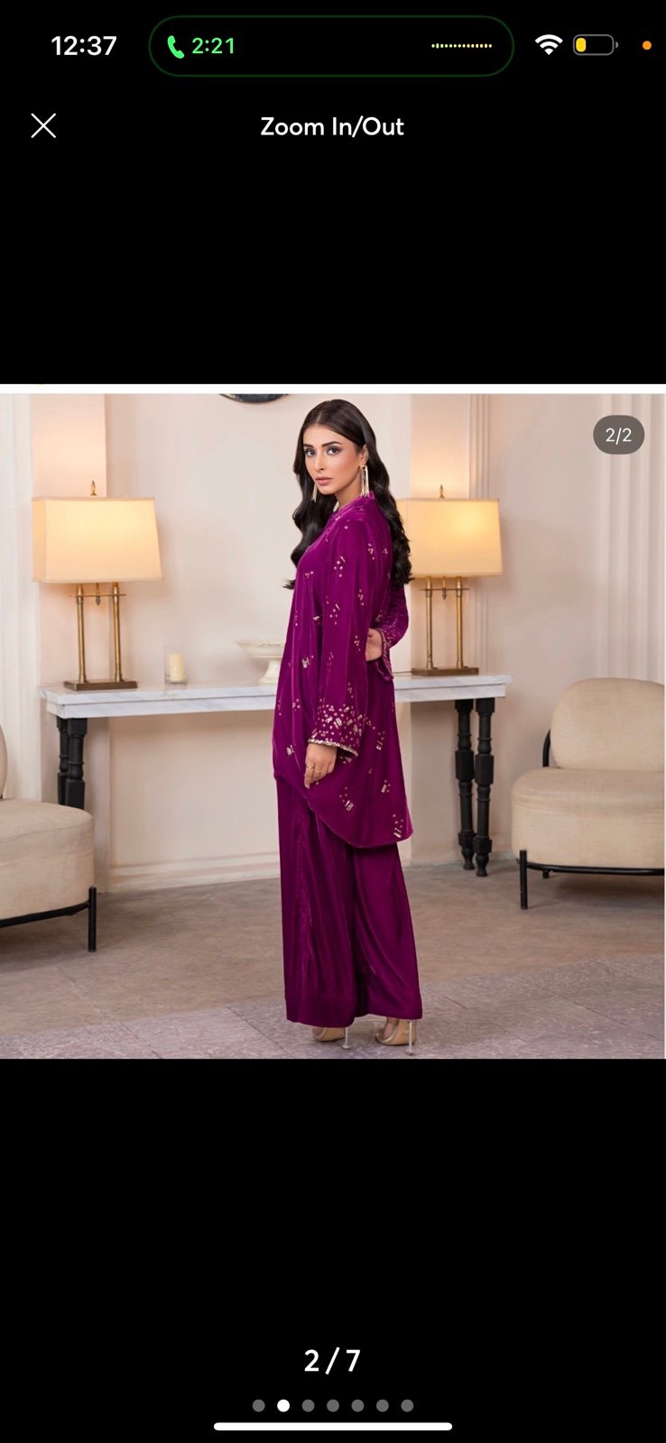Dress new 2 piece winter Pakistani dress medium
