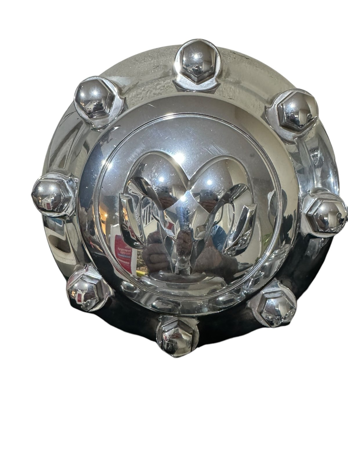 13-18 RAM 2500 3500 CHROME CENTER CAP HUB CAP WHEEL COVER OEM MOPAR 45043