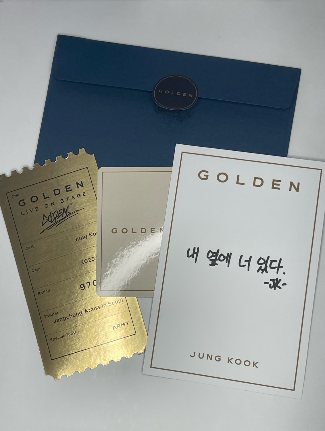 BTS Jungkook Golden Showcase Photocard Set