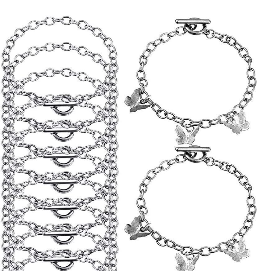 55 Bulk TOGGLE CHARM BRACELETS& More