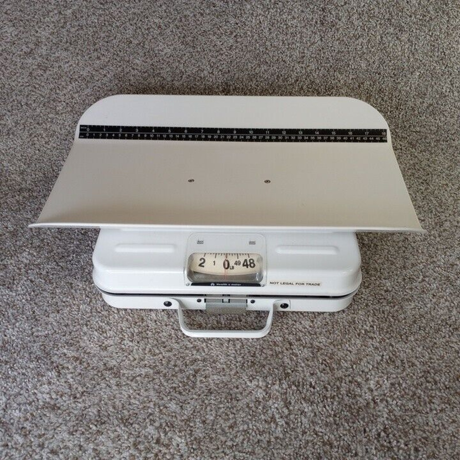 Healthometer 386S-01 Portable Baby Scale-50 lb Capacity