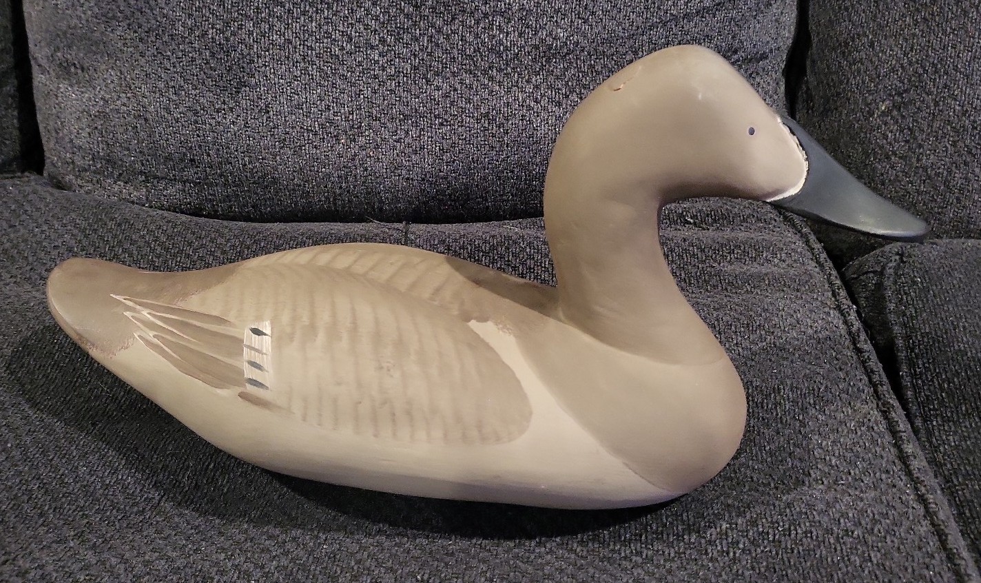 Hand engraved autographed Duck Decoy