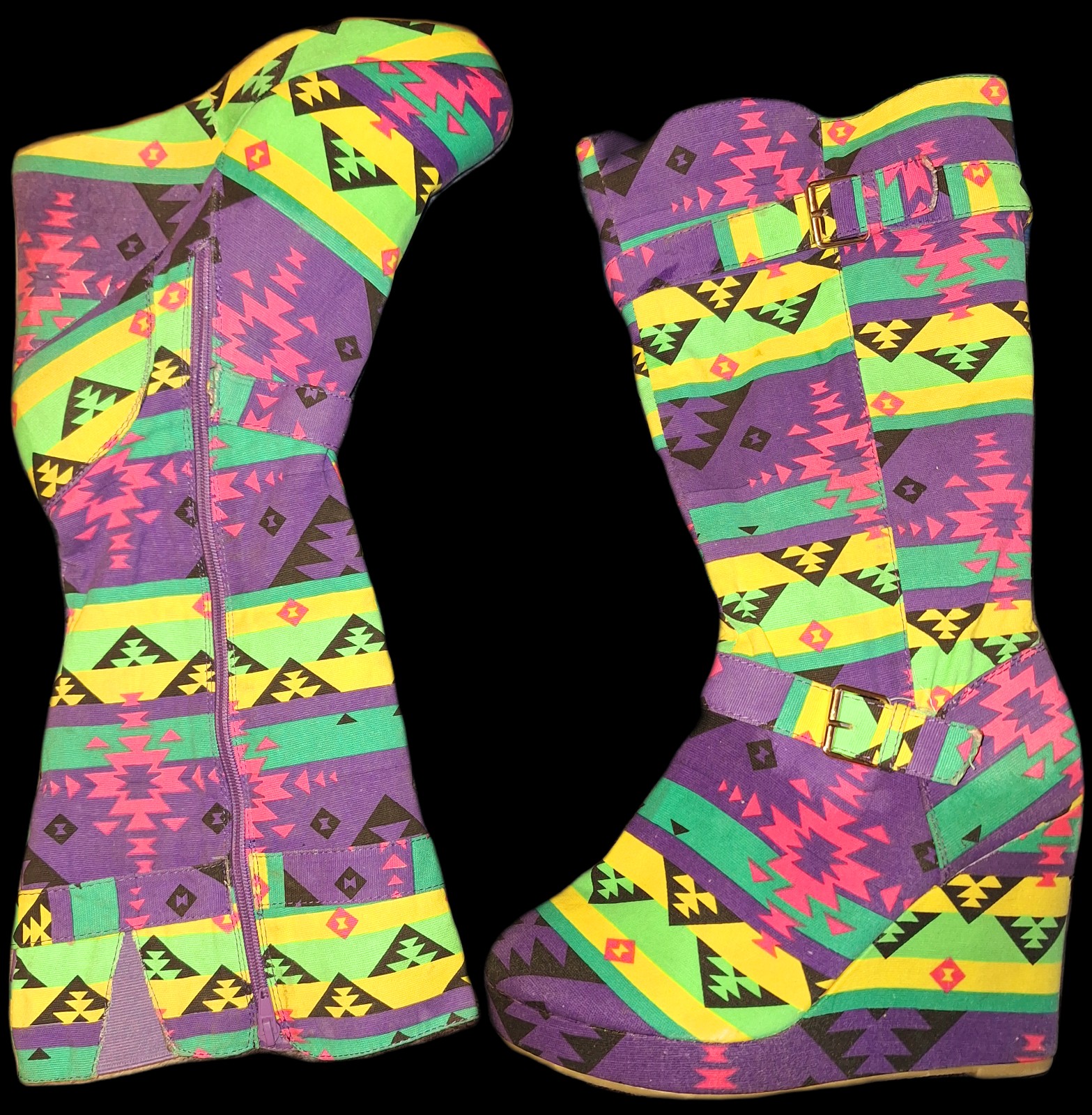 mardi gras shoes