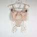 Oh La La Cheri NWT Padded Satin Shelf Cup with Overlay Lace and Skirtini Pink S