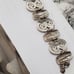 Vintage custom silver bracelet 8inch