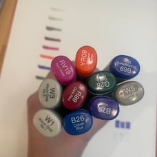 Copic Sketch Markers Bundle - 10