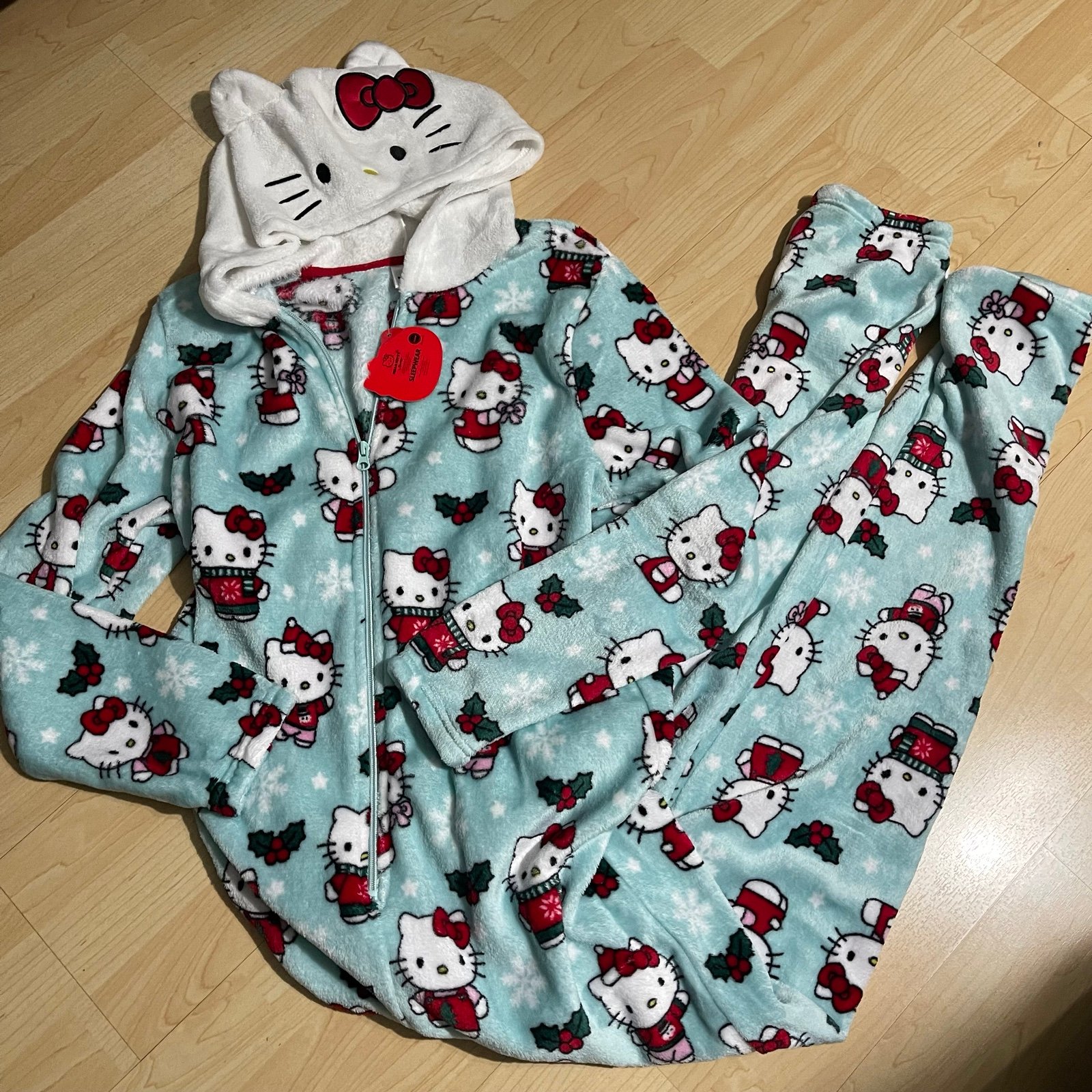 Hello Kitty onesie one piece pajamas women’s size : S