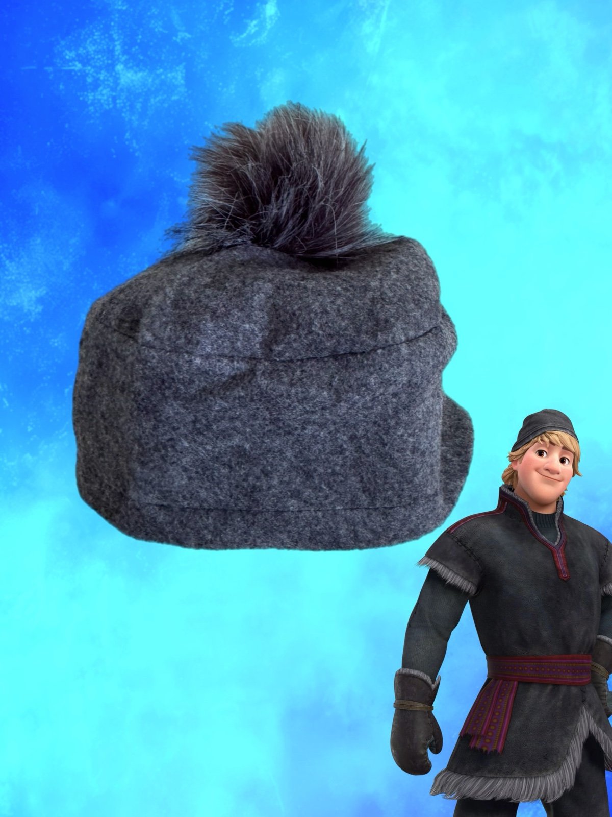 Disney Frozen Kristoff Inspired Hat cosplay/disneybound
