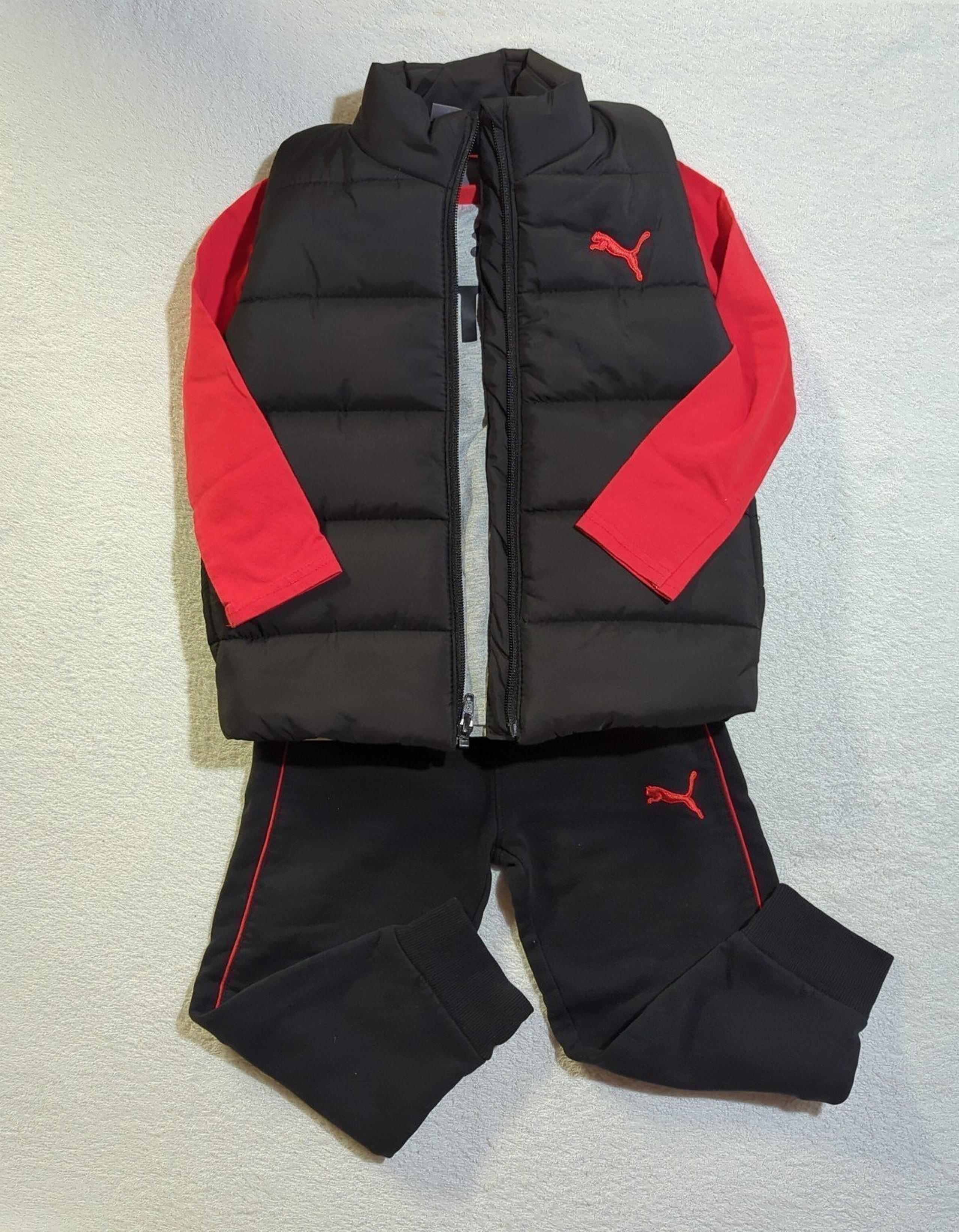 Toddler 3-Piece Vest Set from Puma, Size xxs(3T-4T)