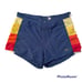 OP Board Swim Shorts Trunks Vintage Beach Surf Skate Retro Navy Colorblock Sz ?