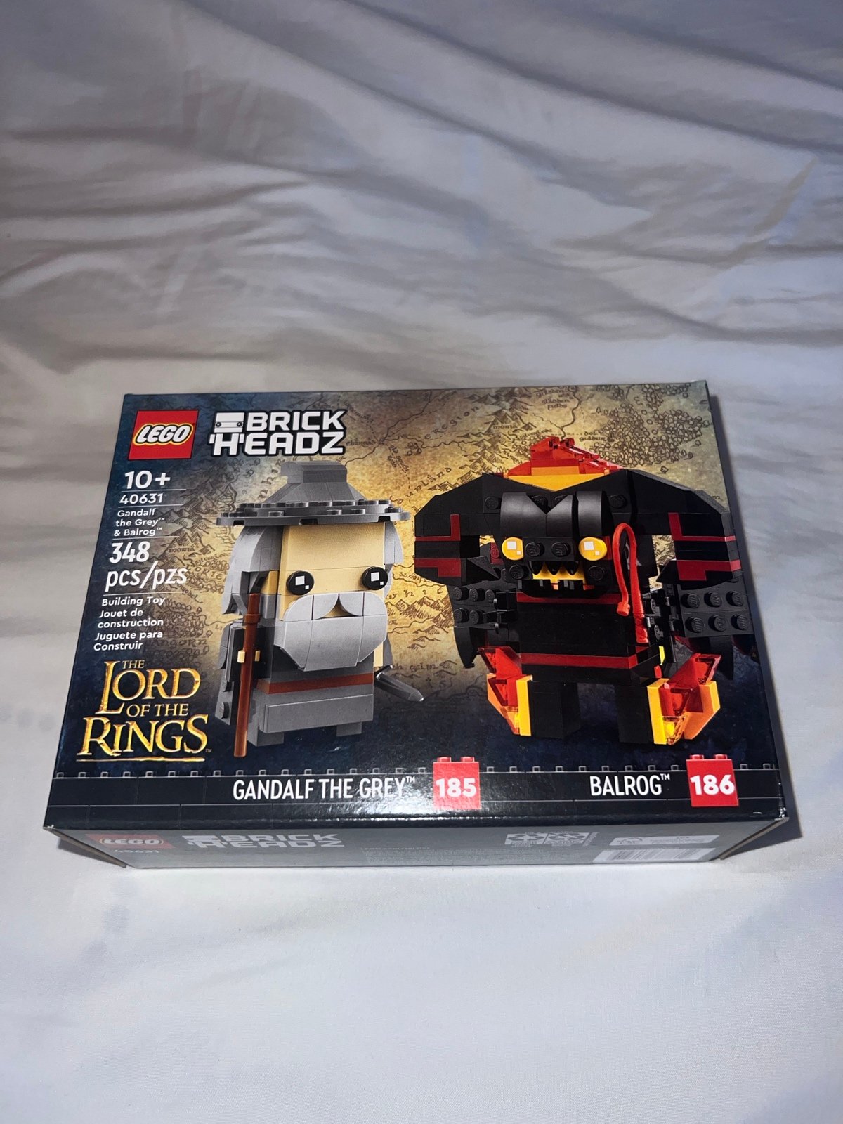 LEGO Lord of the Rings Brickheads: Gandalf The Grey & Balrog (40631)