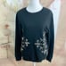 Hemant & Nandita Jeweled Sweatshirt in black