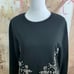 Hemant & Nandita Jeweled Sweatshirt in black