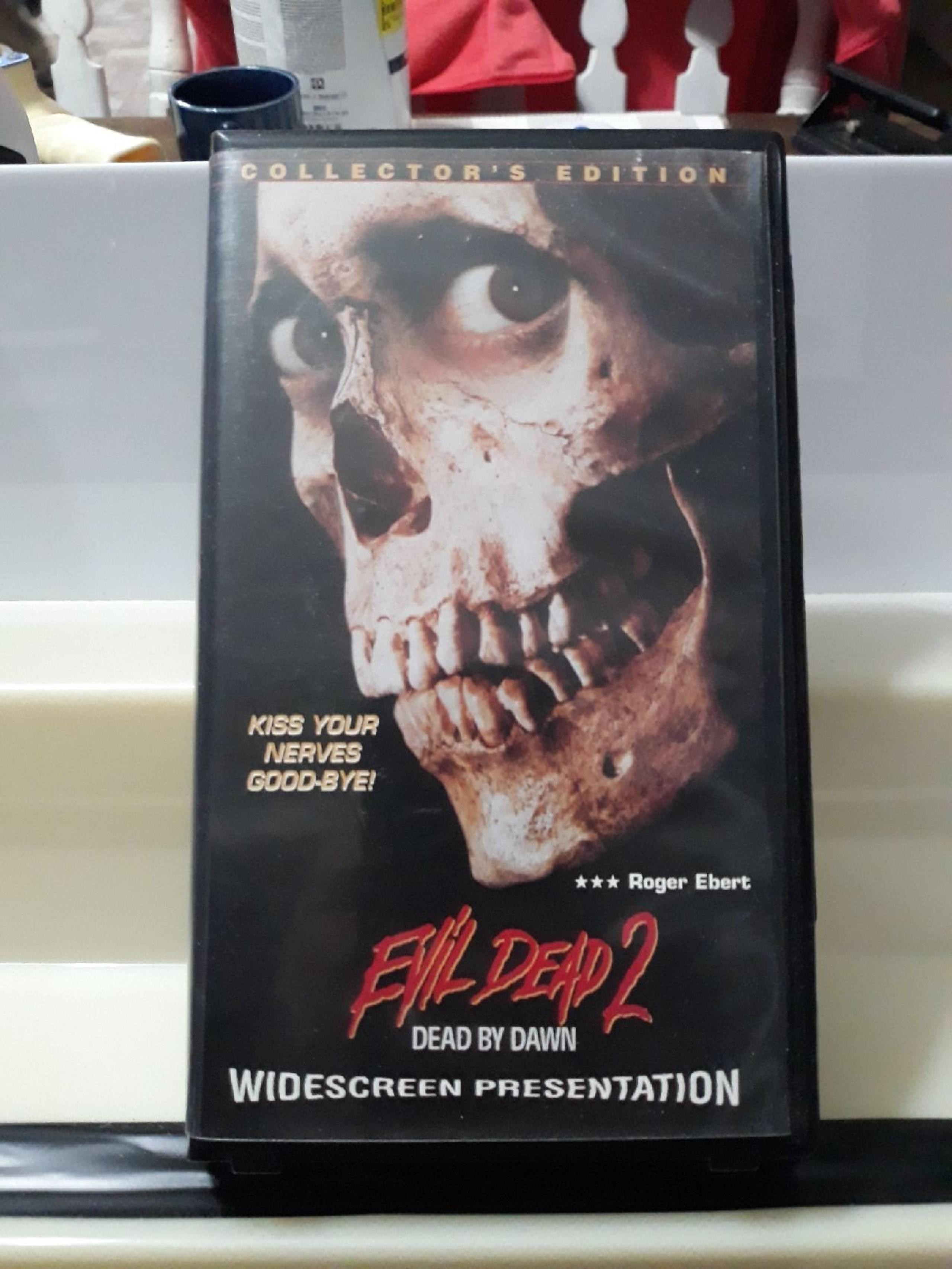 Evil dead 2 vhs