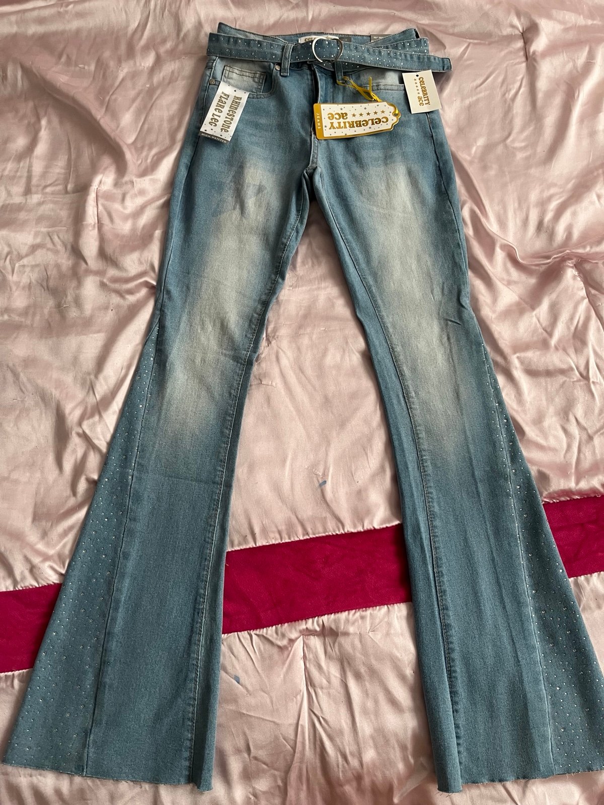 Celebrity ace flared jeans