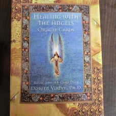 Rare like new Healing with the angel oracle card set
