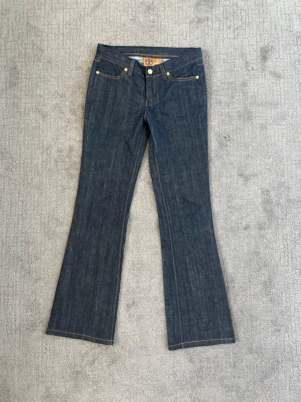 Tory Burch New Rinse 400 Classic Tory Bootcut Jeans